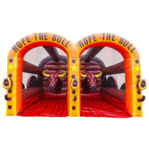 #00= Inflatable Rope the Bull Game 21ft L x 14ft W x 12ft H