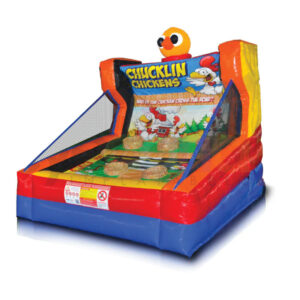 #06 = Chucklin’ Chickens Game – 10’L x 8’W x 9’H