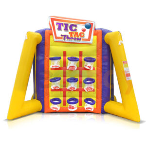 #07 = Tic Tac Throw Game – 5’L x 11.5’W x 9.5’H